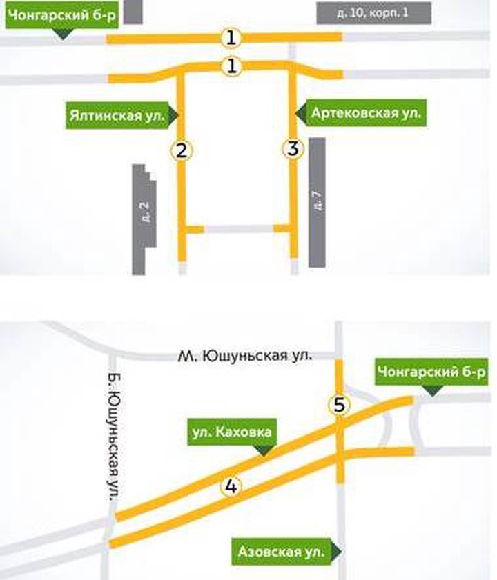 Движение транспорта ограничат в Москве из-за строительства БКЛ