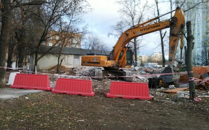 Госинспекция добилась сноса крупного самостроя в Бабушкинском районе