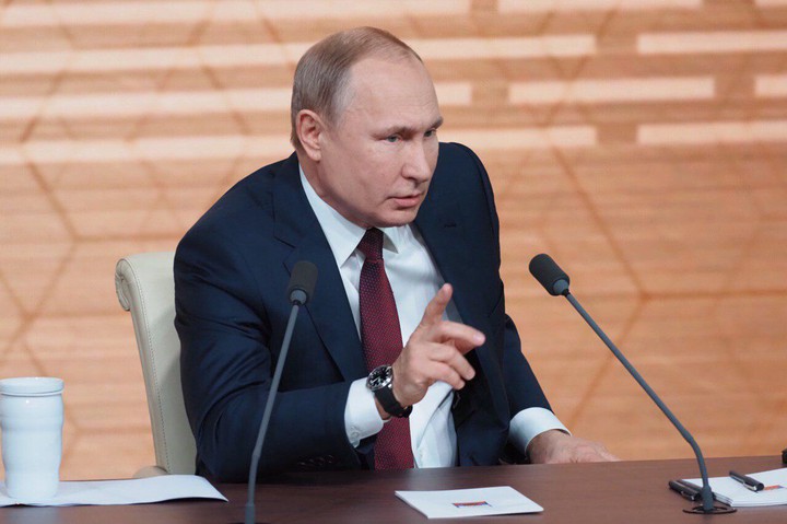 Ветераны, санкции и украинские танки на Кубани: о чем говорил Путин на пресс-конференции