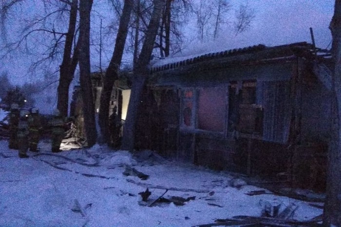 Названа основная версия пожара с 11 погибшими в доме под Томском