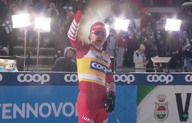 Российские лыжники завоевали бронзу в командном спринте на ЧМ