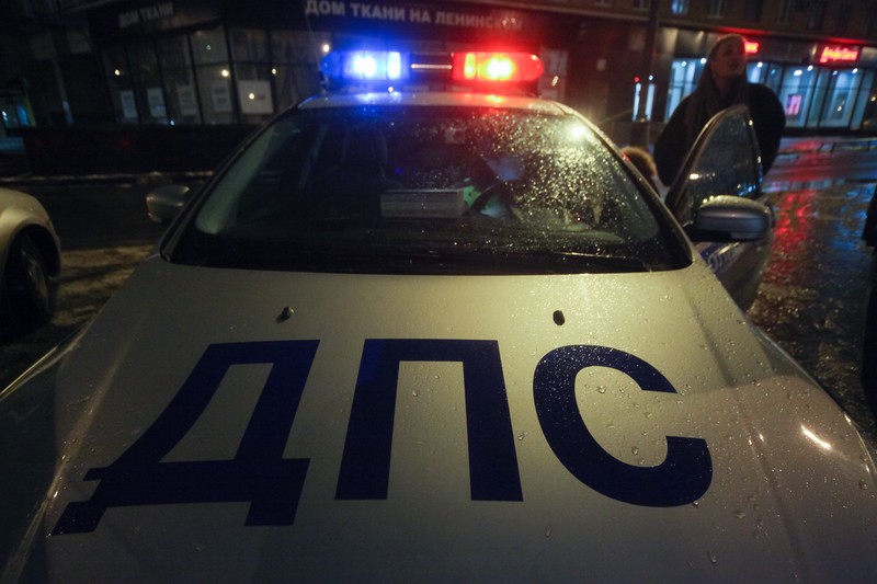 ДТП с участием трех автомобилей произошло на Дмитровском шоссе в Подмосковье