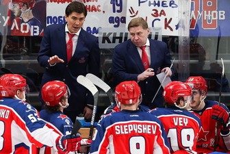 ЦСКА победил «Спартак» в матче регулярного чемпионата КХЛ