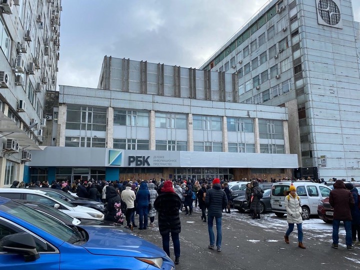 Редакцию РБК эвакуировали из-за возгорания