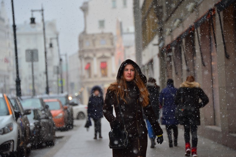 «Желтый» уровень погодной опасности объявили в Москве и области до 23 февраля