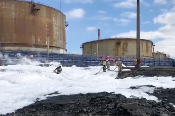 Пожар на территории ТЭЦ в Норильске ликвидировали