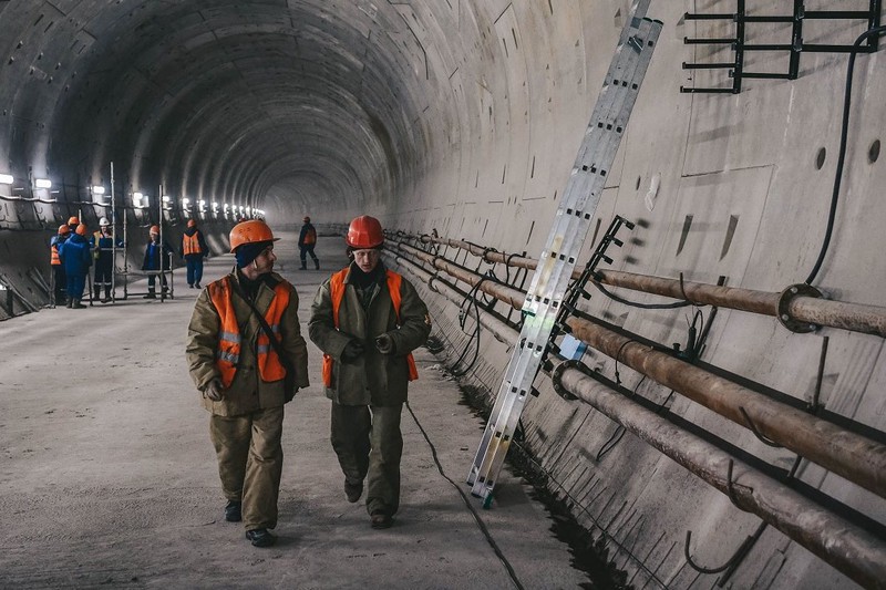 Почти 30 километров тоннелей проложили в метро Москвы с начала года