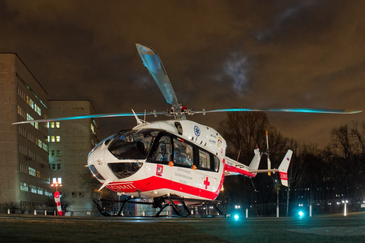 Ребенка с разрывом аневризмы эвакуировали из Зеленограда санитарным вертолетом