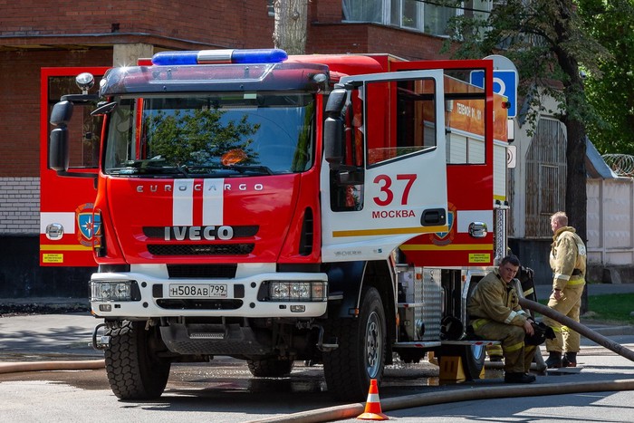 Пожар в квартире на юге Москвы ликвидирован