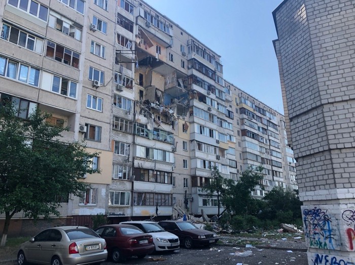 Уголовное дело возбудили после взрыва в жилом доме в Киеве