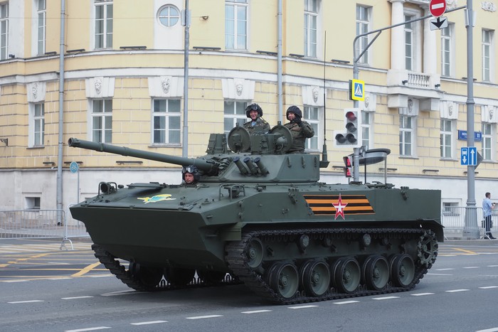 План движения техники на параде