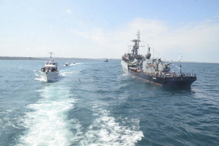 Учения по обнаружению условного противника прошли в Черном море