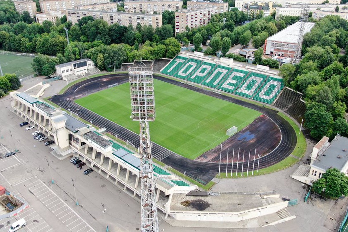 Ремонт стадиона «Торпедо» в Люберцах начнется в 2022 году