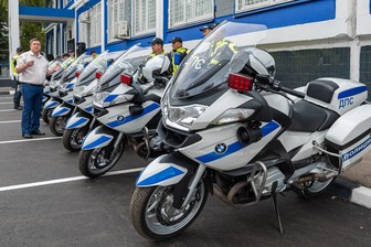Правительство Москвы передало столичному управлению ГИБДД 70 мотоциклов
