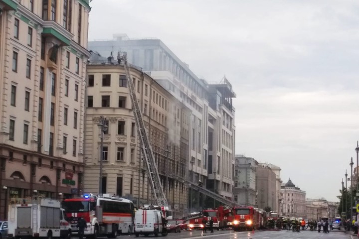 Архитектор рассказала, что необходимо сделать с горевшим домом на Тверской улице