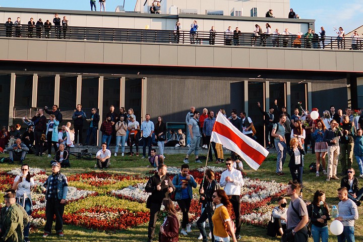 Более 100 человек задержали на акциях протеста в Белоруссии