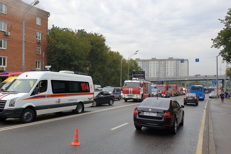 Газовики прокомментировали версию о причине пожара в доме на западе Москвы