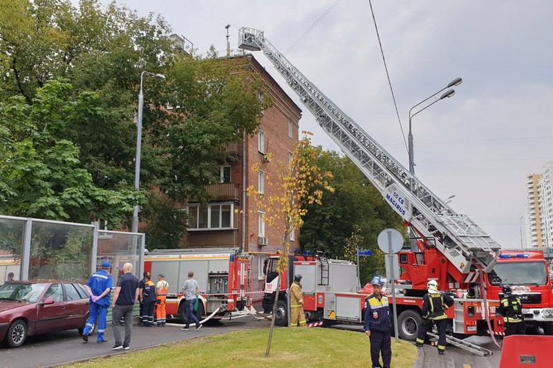 Прокуратура: Пожар в доме на западе Москвы произошел из-за взрыва газа