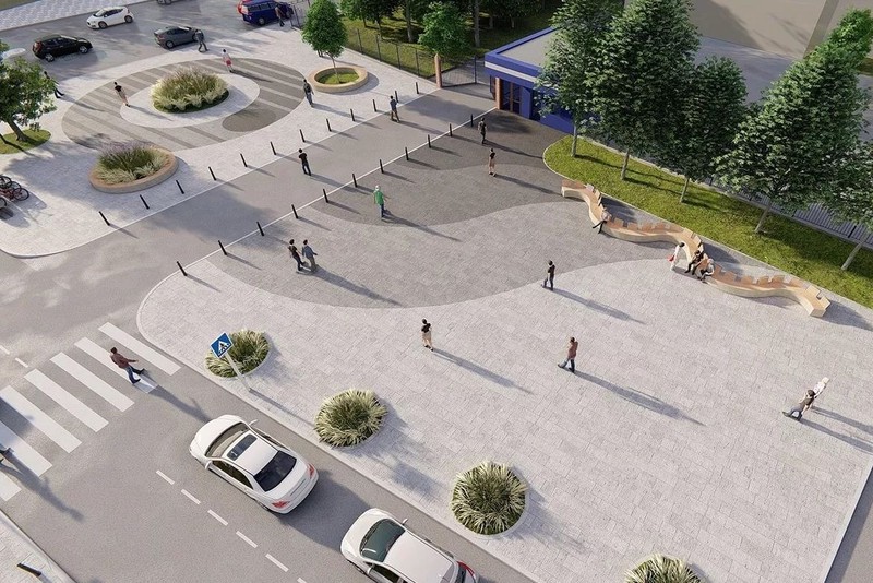 Новые общественные пространства появятся у станции «Электрозаводская» БКЛ