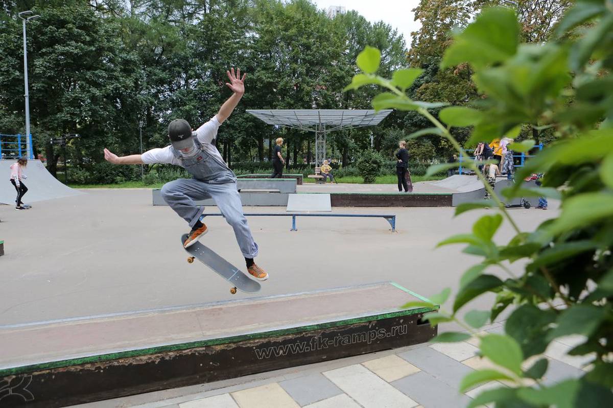 Сергей Собянин рассказал о сроках работы скейт-парков осенью 