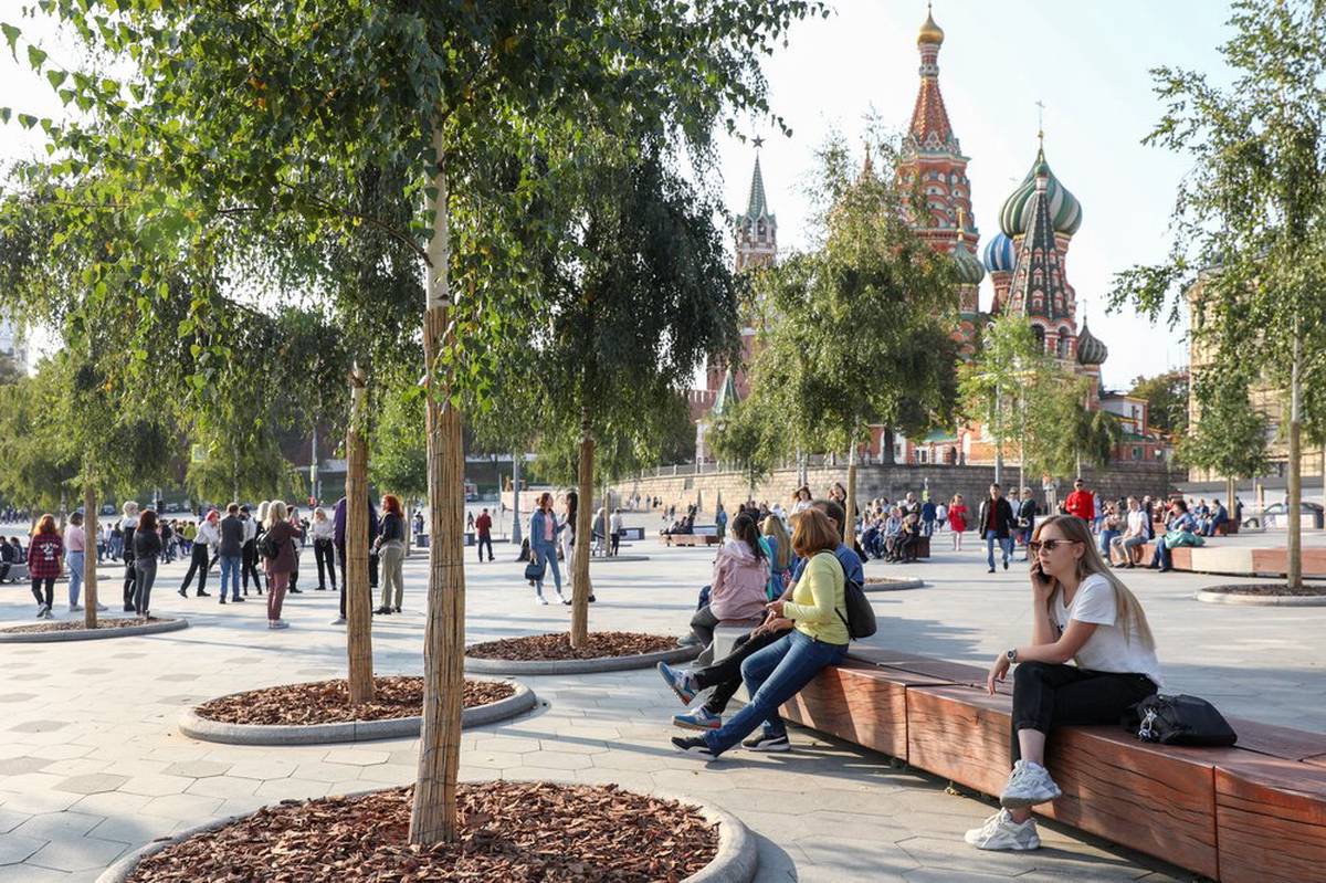 Протяженность пешеходных зон в Москве за десять лет выросла в 230 раз