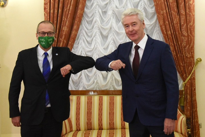 Сергей Собянин поблагодарил ВОЗ за рекомендации в период борьбы с коронавирусом