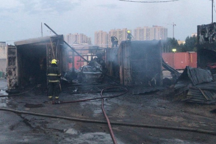 В МЧС опровергли сообщения о мощном взрыве на заводе в Люберцах