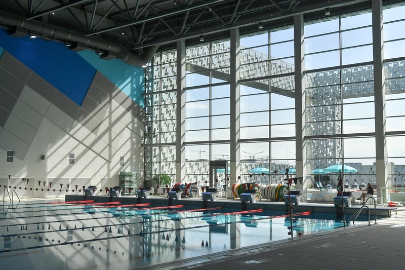 Спортивный комплекс с бассейном и тренажерным залом построят на Каширском шоссе