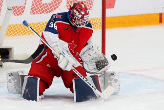 Московский ЦСКА обыграл «Динамо» и поднялся на первое место таблицы КХЛ