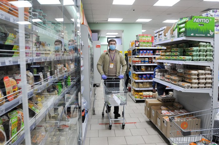 Расходы россиян на продукты приблизились к допандемийному уровню