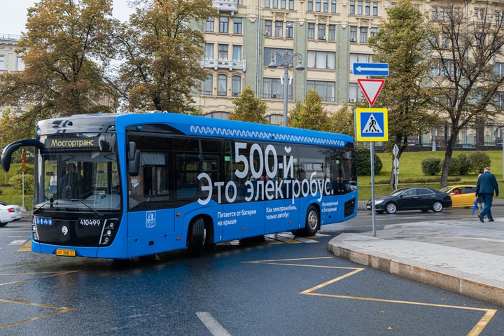 Москва получит 400 новых электробусов в 2021 году