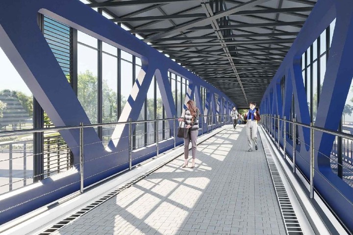 Еще девять пешеходных переходов построят в Москве в 2021 году
