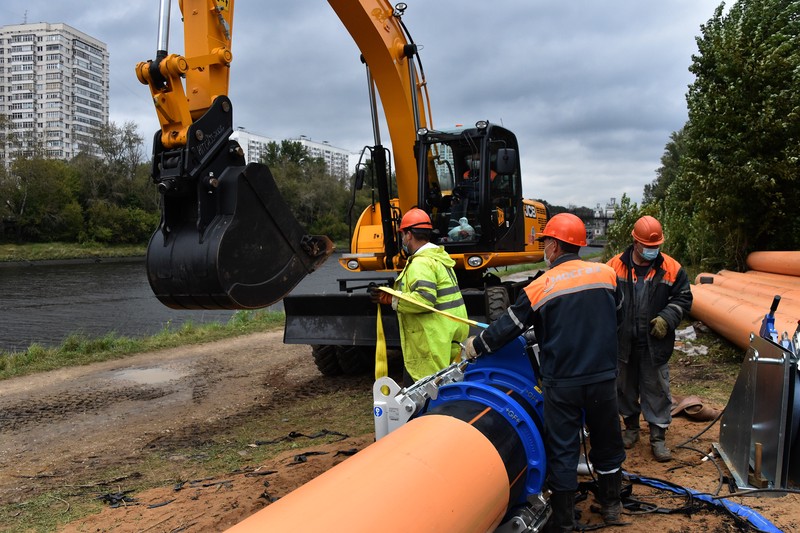 Власти Москвы утвердили планировку реконструкции газопровода Гольяновского дюкера