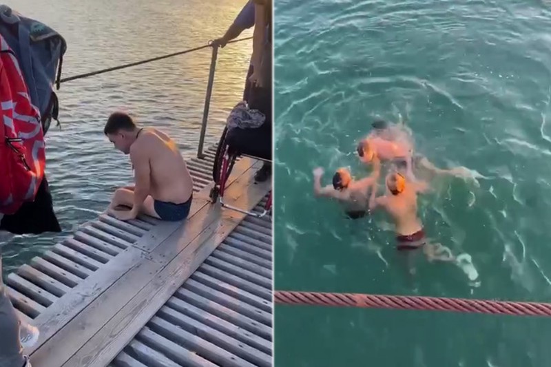 Инвалид-колясочник из Анапы прыгнул в море, чтобы спасти человека