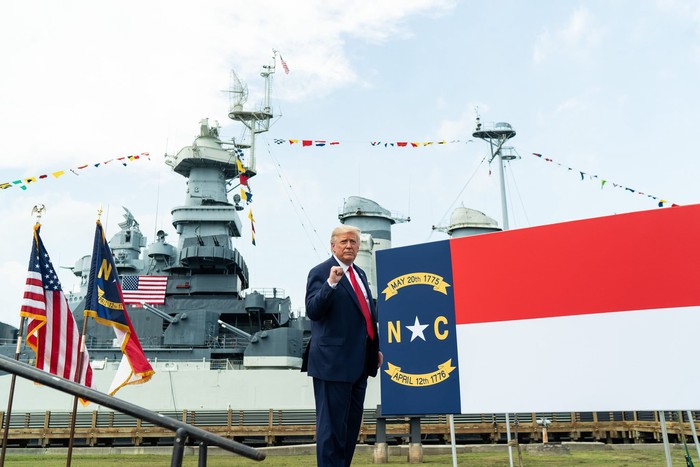 Трамп заявил, что никогда не признает поражение на выборах