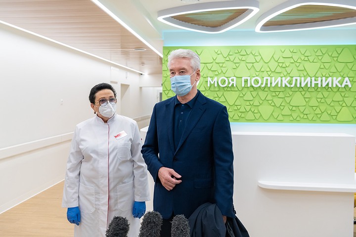 Собянин рассказал о программе реконструкции поликлиник