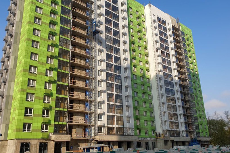 Объем ввода жилья в Новой Москве может вырасти на 20 процентов в 2021 году