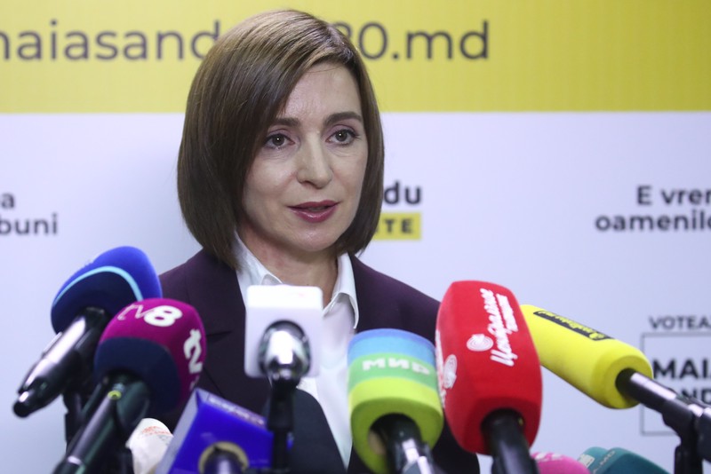 Санду назвала нечестным многомиллиардный долг Молдавии за газ перед Россией