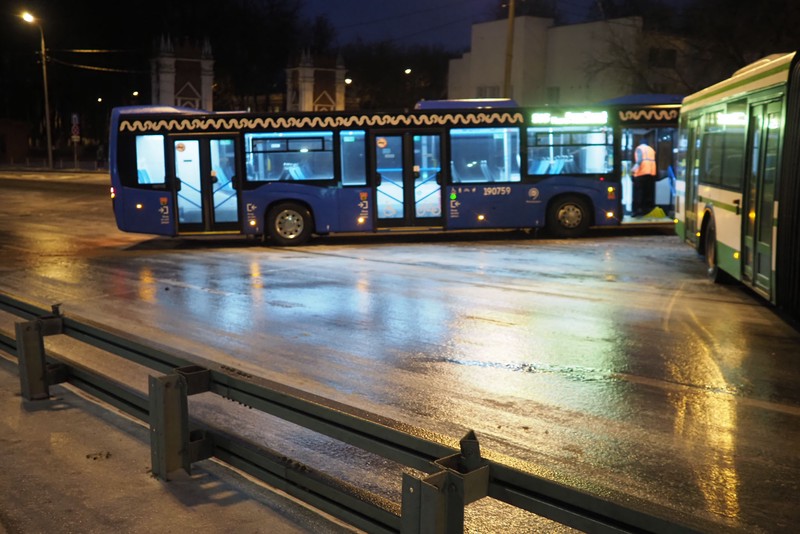Маршруты автобусов изменятся в районе пересечения Волоколамского шоссе и МКАД