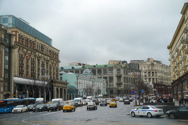 Схема движения транспорта изменится на нескольких улицах Москвы