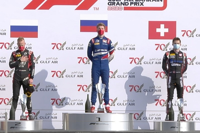 Российский гонщик Шварцман выиграл этап «Формулы-2»