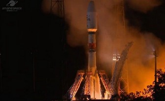 Запуск ракеты «Союз-СТ-А» со спутником ОАЭ прошел успешно
