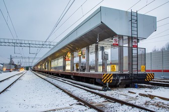 Станция МЦД-4 Внуково готова на 80 процентов
