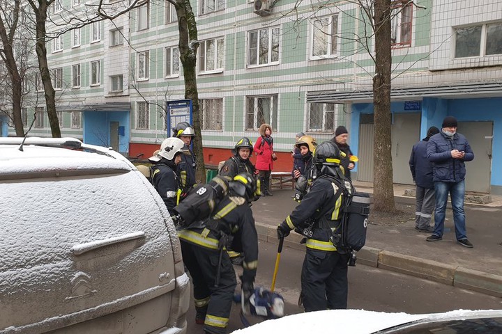СК раскрыл подробности гибели человека во время пожара на северо-востоке Москвы