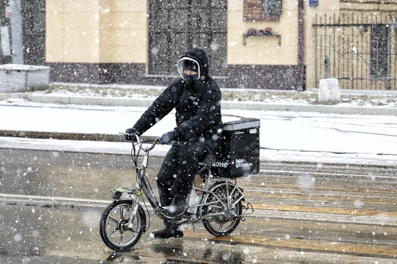 Тринадцать сантиметров снега выпало в Москве в пятницу