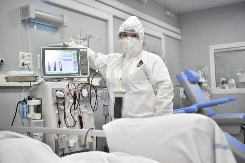 Более 33 тысяч москвичей с COVID-19 прошли лечение в резервных госпиталях с начала октября