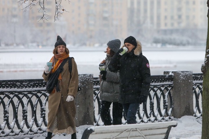 Впервые за зиму в Москве зафиксировали температуру ниже минус 20 градусов