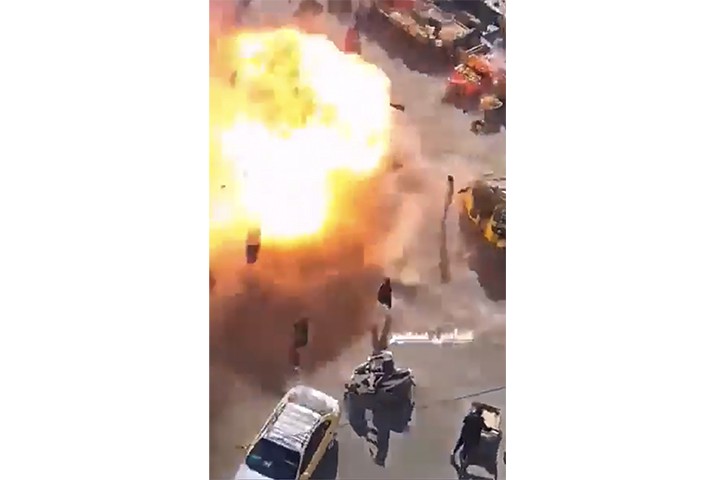 СМИ: Взрыв произошел в центре Багдада
