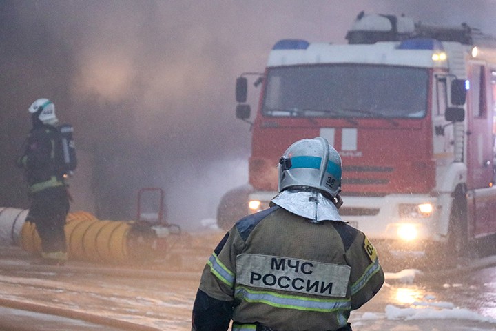 Пожар произошел в частном доме в Новой Москве
