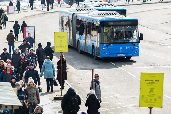 Более 150 тысяч москвичей воспользовались бесплатными автобусами КМ